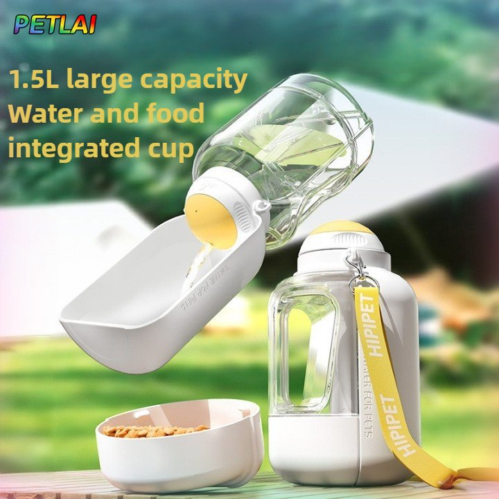 Portable dog travel accessories UK water bottle