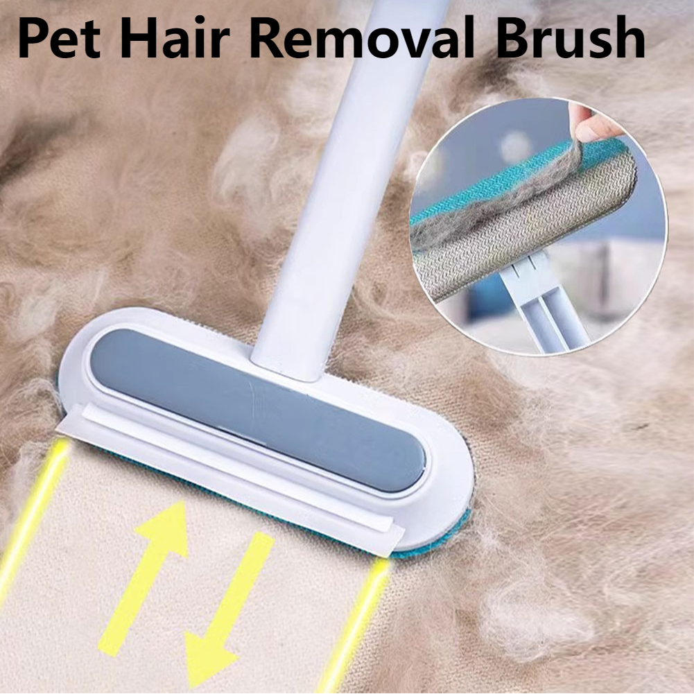 How to manage pet hair at home with a professional steam brush