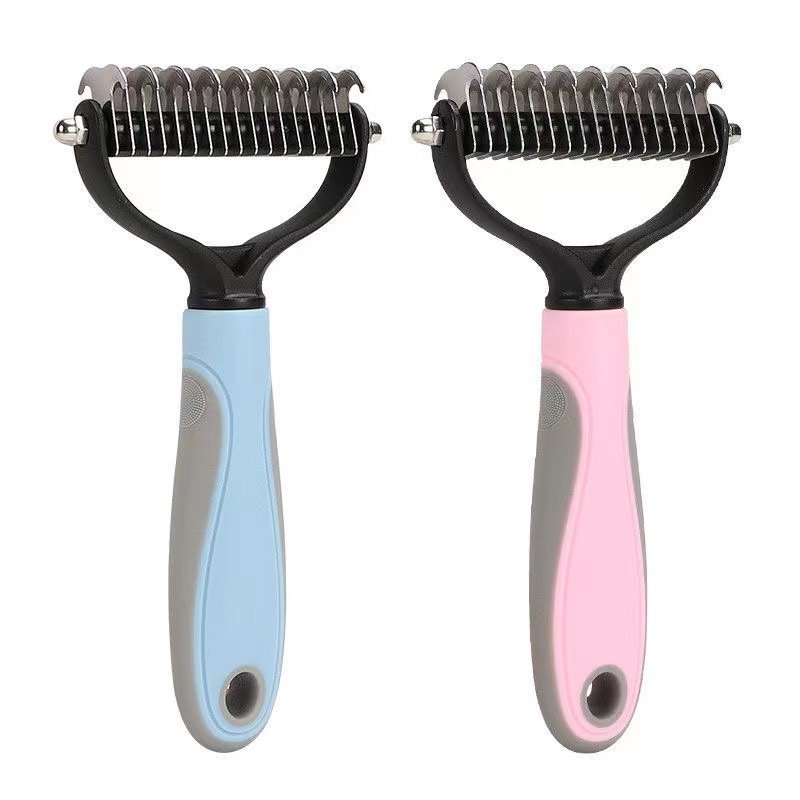 Essential pet grooming tools and lint remover for a fur-free home.