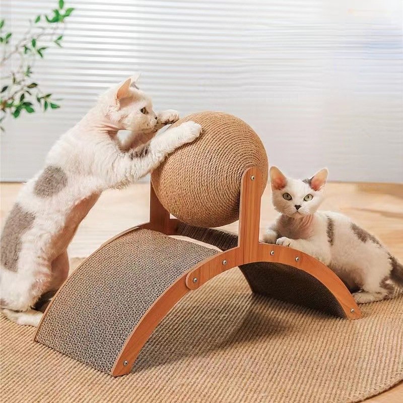 Durable pet enrichment toy for boredom used as an interactive slow feeder.